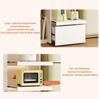 LINLIUA 71'' Tall Kitchen Pantry Cabinet, Wood Pantry Storage Cabinet with Doors, 3 Pull-Out Shelves and Drawer, Modern Slim Kitchen Hutch for Dining Room Small Space