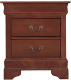 Elegant Traditional Cherry Nightstand,for Small Spaces