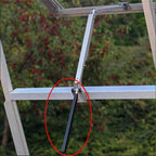 Automatic Window Opener,Greenhouse Window Automatic Roof Vent Opener Carbon Steel Replacement Cylinder Temperature Sensor