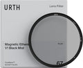 Urth 52mm Magnetic Ethereal Black Mist ¹⁄₁ Diffusion Lens Filter (Plus) — Cinematic Effect, 20-Layer Nano-Coated Light Dispersing Particles