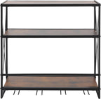 Gdrasuya10 Wall Mounted Wine Rack with Glass Holder Storage, Wine Bottle Display Wine Rack Shelf Stemware Rack Metal Wine Storage Rack Hanging Wine Shelf for Home Decor