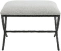 Uttermost Brisby - Small Bench-19 Inches Tall and 24 Inches Wide