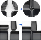 Office Drawer Organizers Bins Junk Drawer Organizers Tray Storage Dividers for Office Desk Dress Makeup (13pcs 2Size)