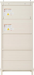 Christopher Knight Home Chenny 70''H Wooden Kitchen Pantry Cabinet, Storage Cabinet with Adjustable Shelves, 6 Door Internal Storage Compartments & 3 Drawers, Freestanding Cupboard Cabinet, White