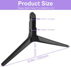 TV Stand Legs Only for Vizio TV Stand V505-H9 V505-G9, Not for Other TV Models, for Vizio 4K Ultra HD (2160P) HDR Smart LED TV Legs with Screws Set & Instructions