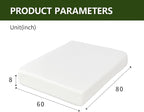 8 Inch Queen Size Mattress in a Box,Memory Foam Mattress for Comfort Sleep, Cooling Night Sleep & Pressure Relief, Ships Compressed (8", Queen)