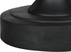 Monarch Specialties I 4162 Accent Table, 25" H, Indoor Or Outdoor, Bedroom, End, Living Room, Nightstand, Round, Side Table, Black, Transitional