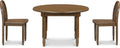 NAMESAKE Liberty Play Table & Spindle Chairs Set in Natural Walnut | Greenguard Gold Certified, Wooden Activity Table & Activity Seat for Children's Playroom, Vintage Inspired Reading Desk
