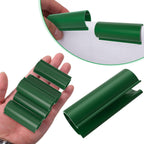 Jetec 16 Pcs PVC Pipe Clamps Greenhouses Strap Clips 2.4 Inches Long Summer PVC Water Pipe Clamps Strap Clips for Woodworking(for 1/2 Inch PVC Pipe,Green)