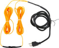 Soil Heating Cable 49 Ft Electric Soil Warming Cable Greenhouse Plant Soil Heater Cable Keep Soil Warm for Soil, Garden, Cold Frame