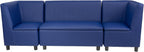 FDP Kid Comfort Collective Modular Corner Chairs with Sofa, 3-Piece Set - Navy