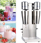 DYRABREST 180W Commercial Electric double milk shaker Maker Drink Mixer Shake Machine Smoothie Milk Ice Cream 650ML