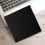 25pcs CD DVD Sleeves Black Kraft Paper DVD Envelopes,Cardboard Envelopes Storage Holder Covers for CD/DVD Packaging