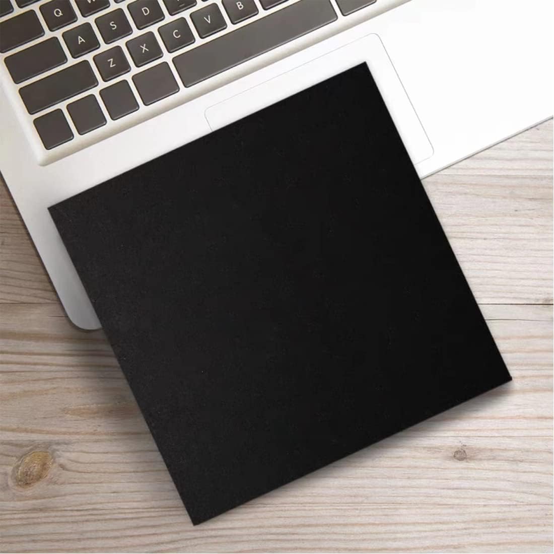 25pcs CD DVD Sleeves Black Kraft Paper DVD Envelopes,Cardboard Envelopes Storage Holder Covers for CD/DVD Packaging