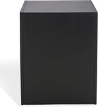 SAFAVIEH Couture Collection - Tawney Black Accent Table, C-Shaped Side Table, Modern Minimalist Design (SFV1317A)
