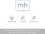 MH London Side Table - Crawford Wooden Modern C Shaped End Table - Exclusively Designed Hand Crafted Tables - End Table for Living Room, Bedroom Bedside Tables and Office