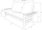 Kodiak Furniture Phoenix Futon Frame