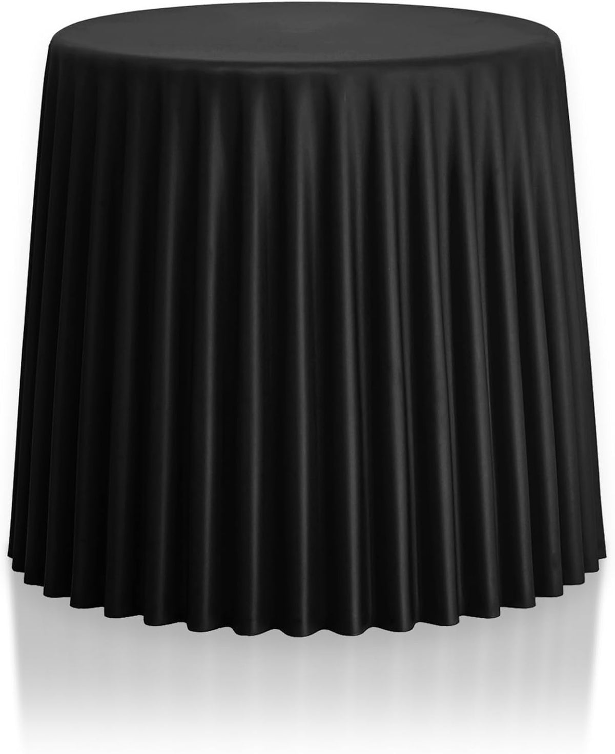 2xhome Modern Industrial Minimalist Stackable Round Storage Basket Stool, Indoor Outdoor Plastic Accent Ottoman, Striped Design Side Chair for Dining Room, Kitchen, Patio, Office, and Hotel Use