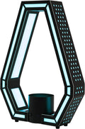 7 Colors Adjustable LED Liquor Display Shelf, Acrylic Glowing Champagne Bottle Display Stands for Home Bar, Nightclub, Party Decor