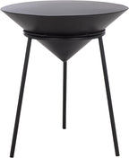 SAFAVIEH Home Collection - Apuline Modern Black Side Table with Tripod Legs (ACC5513A)