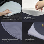 100PCS LP 12 Inch Vinyl Record Inner Sleeves Anti Static Round Bottom Protective Sleeves for Vinyl Record Album Storage(12inch, 100pcs)