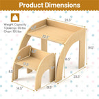 Kids Furniture Set: Table & Chair for Multiple Activities Suitable for 3+ Years Old