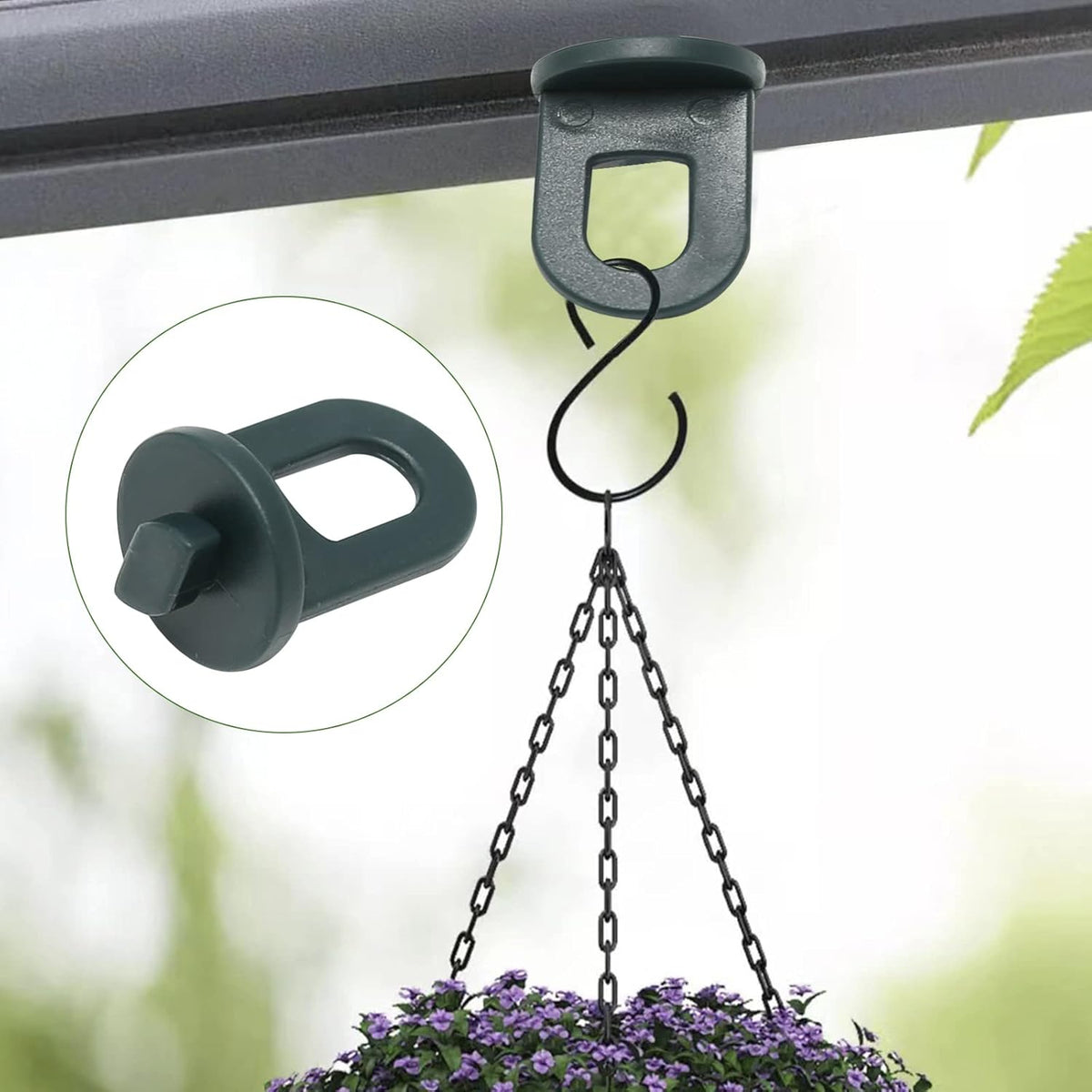 50pcs Greenhouse Hooks Plant Hangers Plant Clips Hook Accessories for Greenhouse