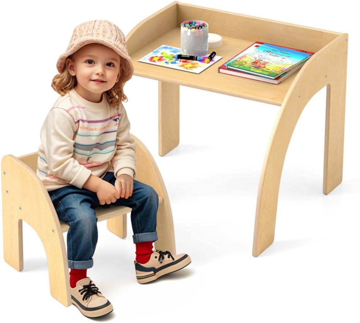 Kids Furniture Set: Table & Chair for Multiple Activities Suitable for 3+ Years Old