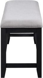 Steve Silver Furniture Yves Counter Bench Grey