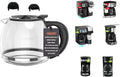 Coffee Machine Replacement 12CUP Glass Carafe, Fit With Hamilton Beach 49902/04 Coffee Maker, 12 cup coffee maker 49902 49904 49915 49905 49317 49467 49611 49934 46290 46299 46293 43874 49630 49615
