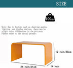 Acrylic 24 inch Small Table-Multipurpose Modern Furniture for Use as Lap desks, Acrylic Side Table or End Table in Living Rooms, Sofa,Bedrooms and Offices