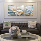DZRWUBHS Abstract Canvas Wall Art - Large Size Decor for Living Room, Bedroom & Office - 20x28, 3 Piece Set