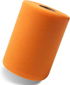 Orange Tulle Fabric Roll 6 Inch X 300 FT (100 Yards) Matte Tulle Ribbon Netting Mesh Spool for DIY Tutu Skirt Wedding Bow Gift Wrapping Baby Shower Christmas Party Halloween Decorations