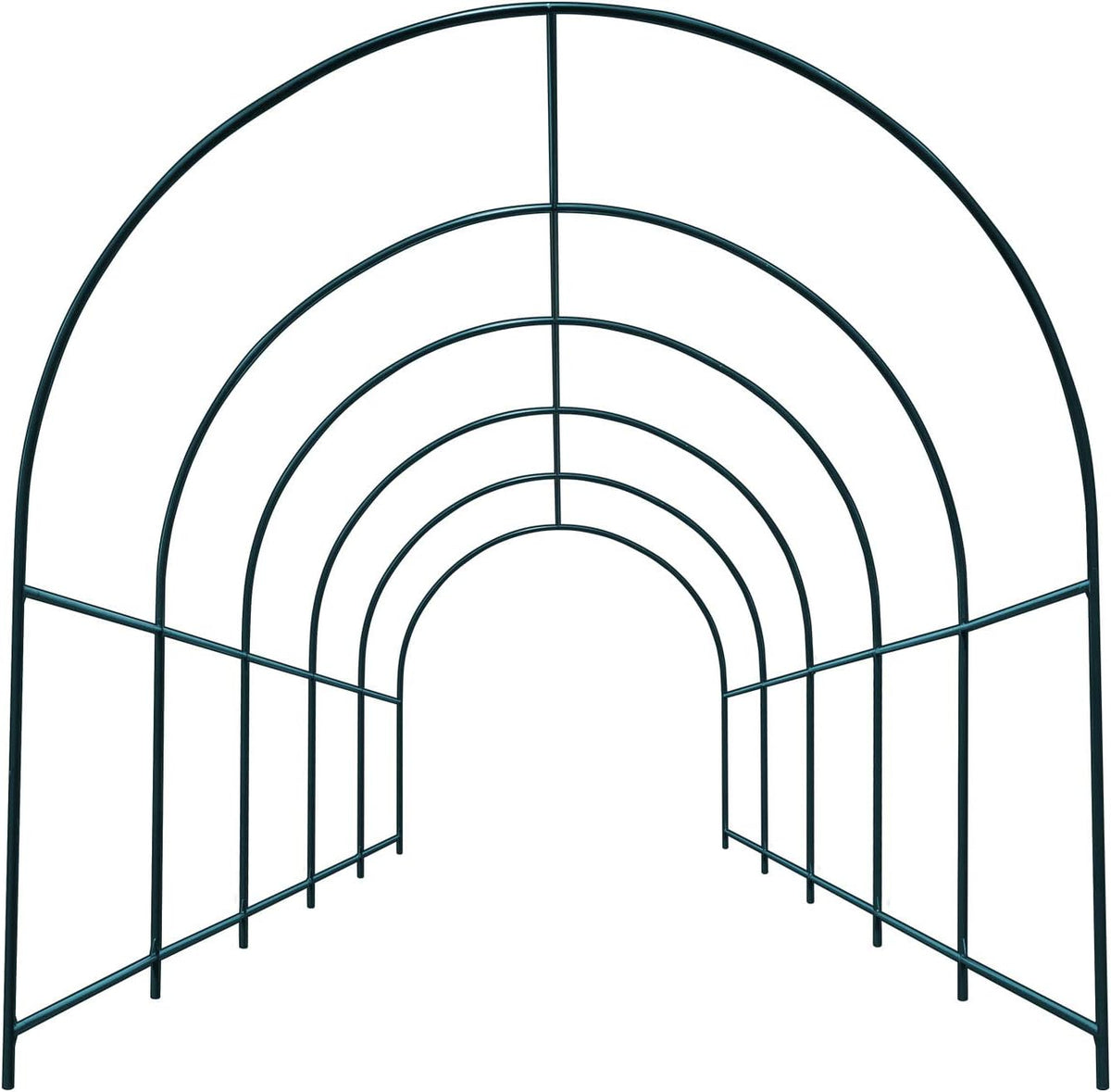 Strong Camel Greenhouse Replacement Frame for Larger Hot Garden House, Support Arch Frame Climbing Plants/Flowers/Vegetables (16.4'x 7' x 7.2')