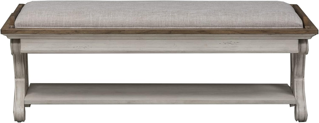 LIBERTY FURNITURE INDUSTRIES, INC. Farmhouse Reimagined Bed Bench
