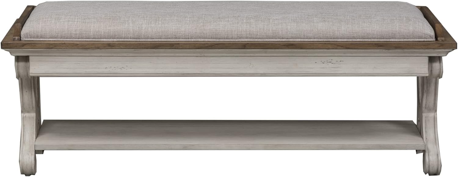 LIBERTY FURNITURE INDUSTRIES, INC. Farmhouse Reimagined Bed Bench
