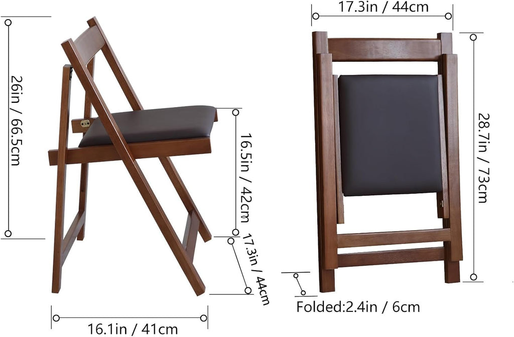 COMUHOME Extendable Drop Leaf Folding Dining Table with 4 Chairs, Collapsible Folable Dining Table with 2 Drawers and 4 Wheels, Space Saving Table for Living Room Kitchen Farmhouse in Walnut