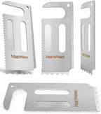 Grill Scraper for Traeger Grills, Stainless Steel Grill Grate Cleaner - Safe Bristle-Free Grill Cleaning Tool