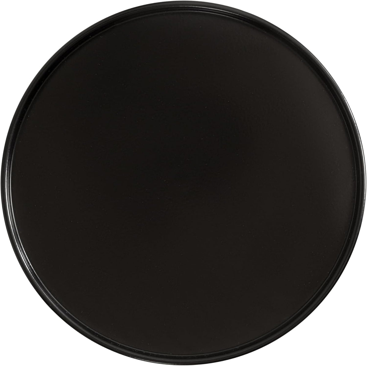 Kate and Laurel Frisk Modern Round Metal Drink Table, 8 x 8 x 23, Black, Metal Martini Table with Pedestal Design for Use as Small Indoor Plant Stand or Living Room Accent
