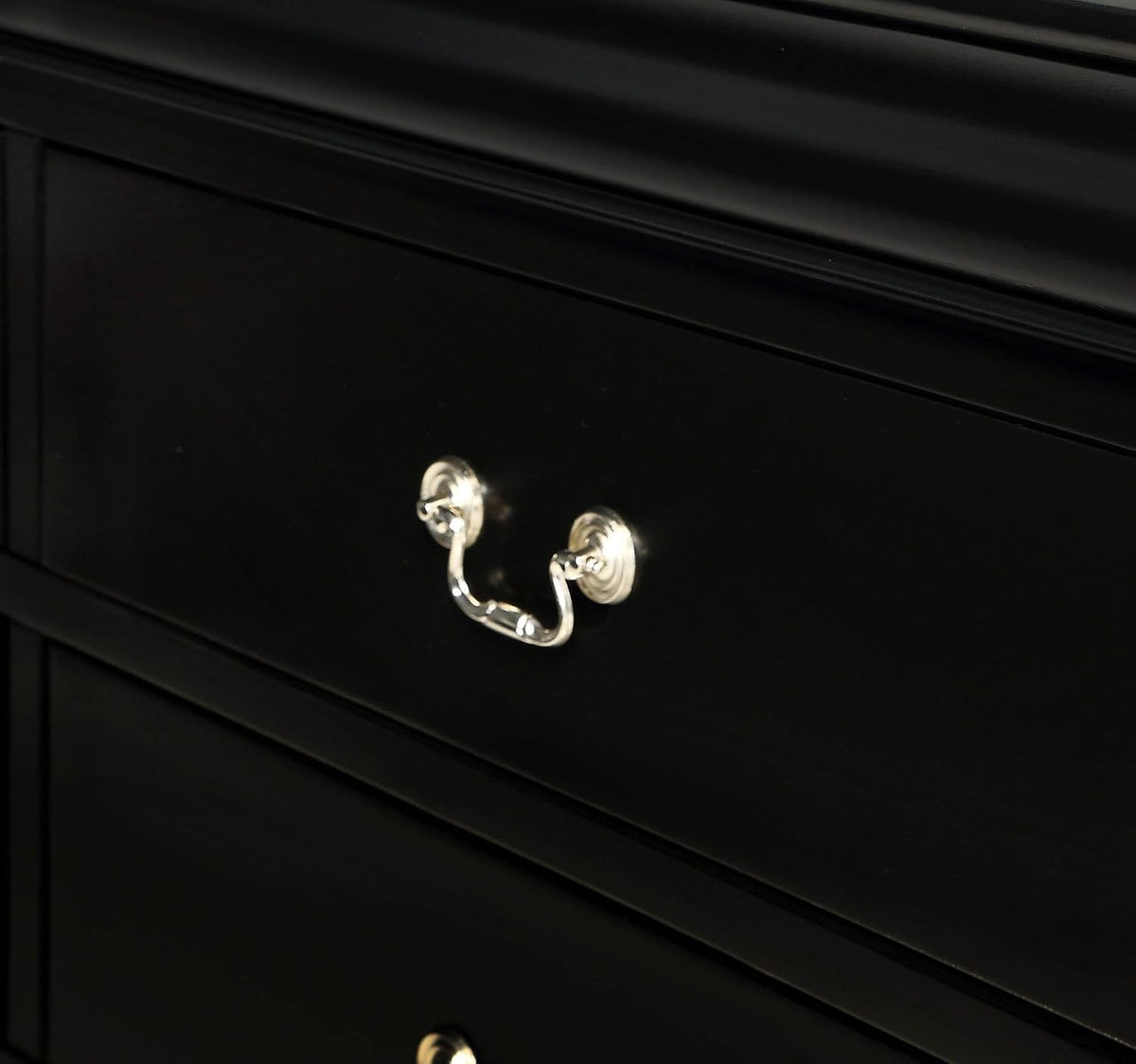 Two Drawers Nightstand Contemporary & Simple Style,for Small Spaces