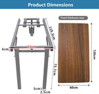 AIZYR Hidden Folding Table, Wall Foldable Table Accessories Table Shelves Floating Desk for Home Office Kitchen