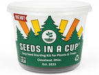 Wisteria Plant Grow Kit Indoor/Outdoor Starter Kit for Educational Growing | Great Gift Idea with Plastic Planter