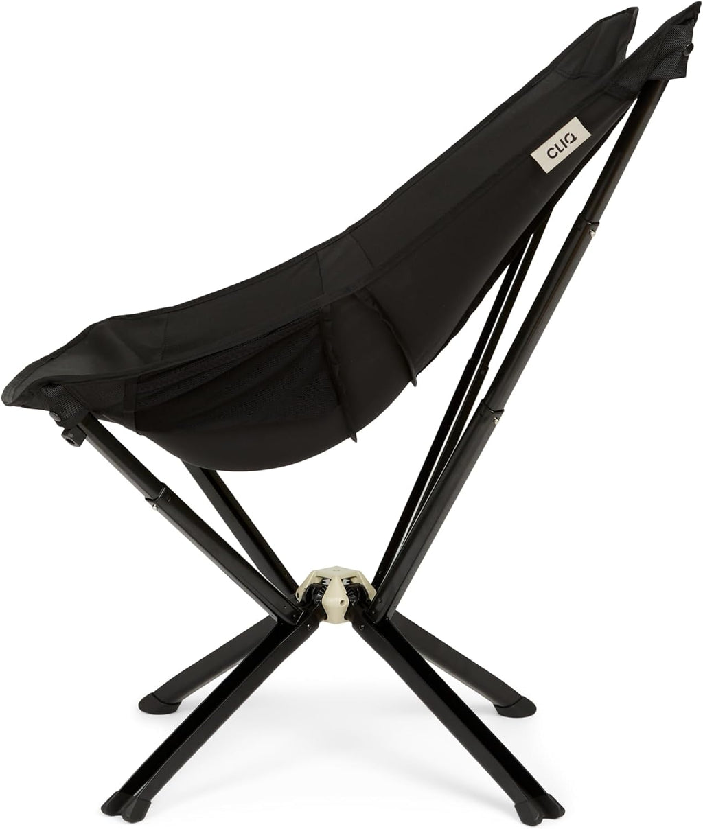 CLIQ MystiQ Camping Chair, Lightweight Portable Folding Outdoor Chair | Portable Folding Camping Chair, Compact Lounge Chair for Beach, Hiking, Sports & Lawn, 450 lb Capacity