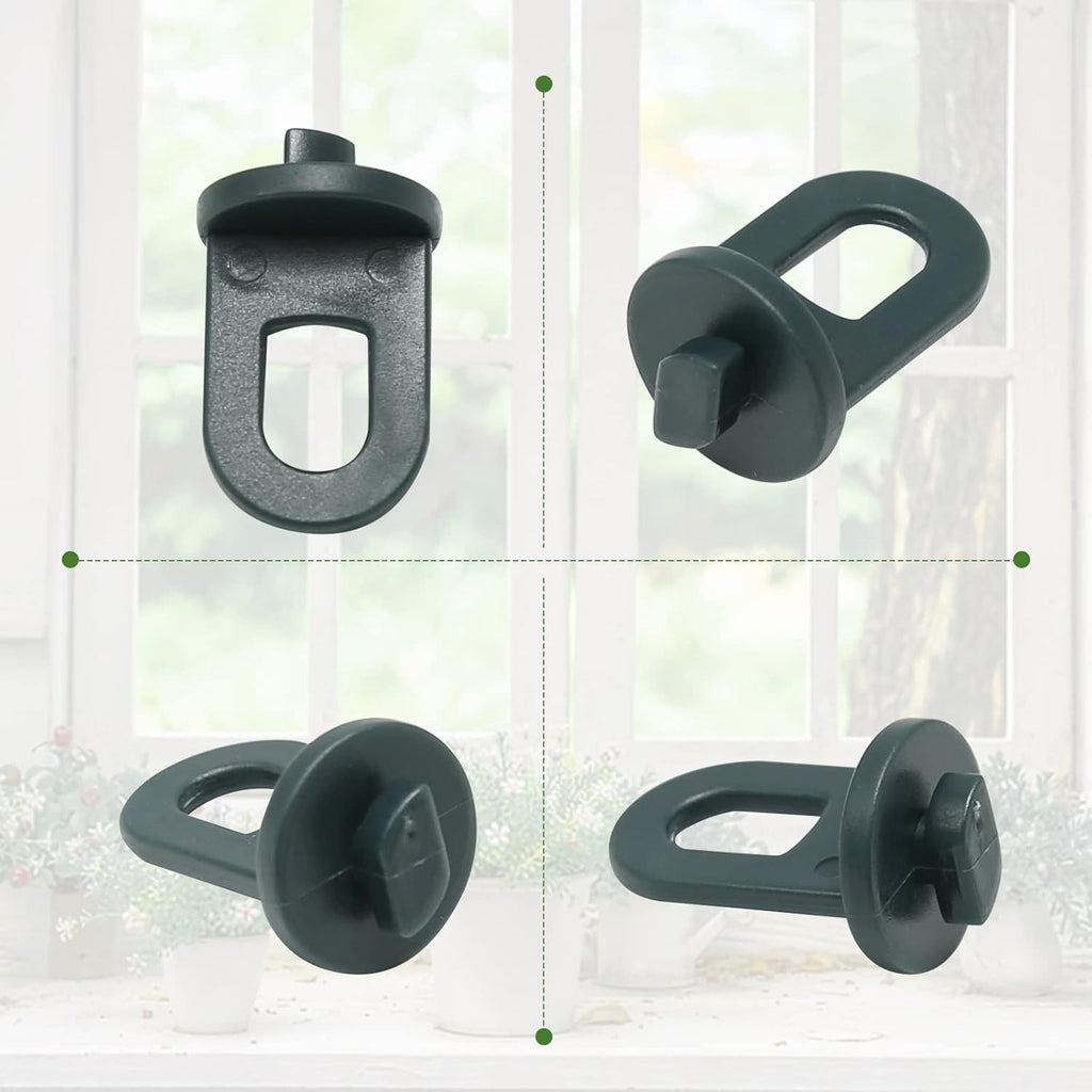 50pcs Greenhouse Hooks Plant Hangers Plant Clips Hook Accessories for Greenhouse