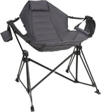 Hammock Camping Chair Folding 350lbs Foldable Portable Rocking Chairs for Adults Outside Swinging Camp with Stand Lawn Garden Hanging Outdoor