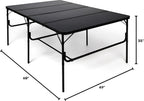 Warzone Studio Folding Table for Wargames (Dark Grey, 60 x 48 inch)