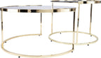 2pc Nesting Cocktail Table Set