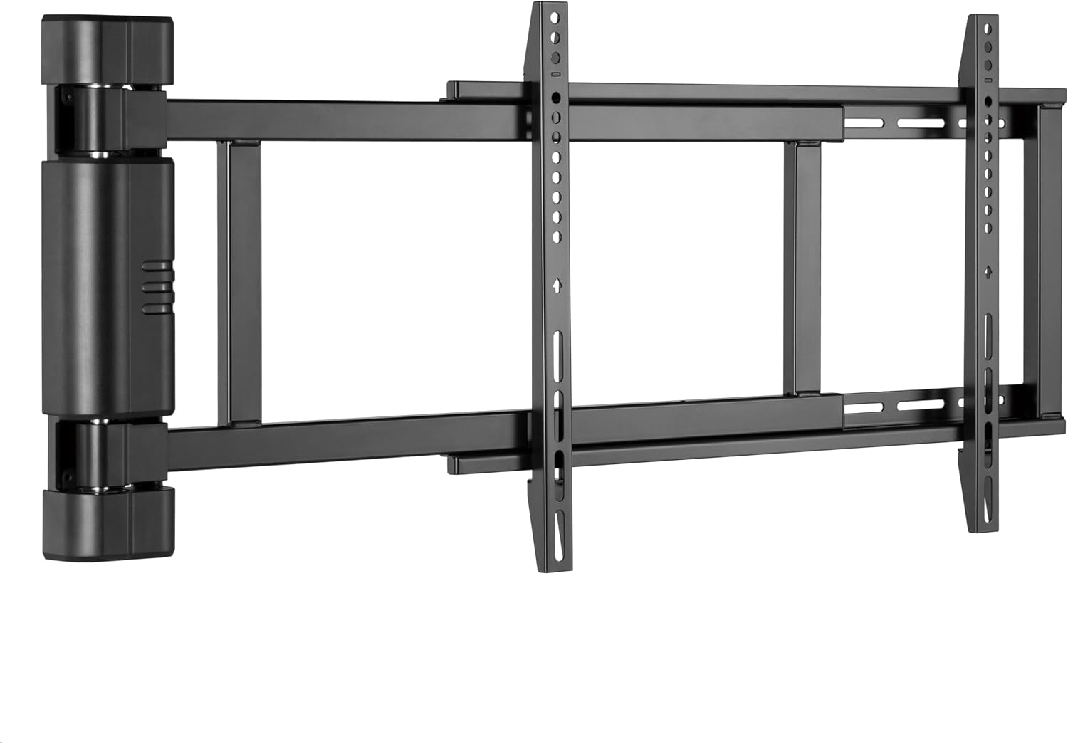 ynVISION.DESIGN Swing Wall Mount Bracket for 32-75" TVs, Hinged, Pack of 2 | Hinged bracket manually swings open up to 180 degrees with one finger for easy TV service, Max 110 lbs, Max Vesa 600x400