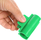 uxcell Greenhouse Clamps for 1inch PVC Pipe, 20pcs Greenhouse Film Clamps Shading Net Rod Clip Garden Hoops for Row Cover, Greenhouse Plastic Sheeting(Green)