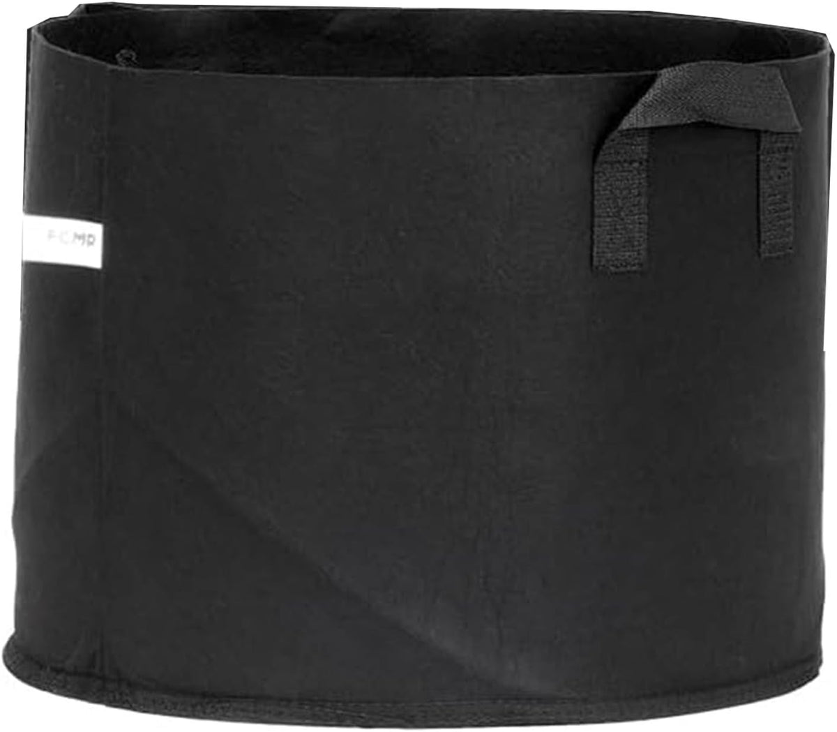 FCMP Outdoor 20-Gallon Modern Lightweight Non-Woven Insulating Fabric Breathable Grow Bags for Indoor or Outdoor Gardening, Black (5 Pack)